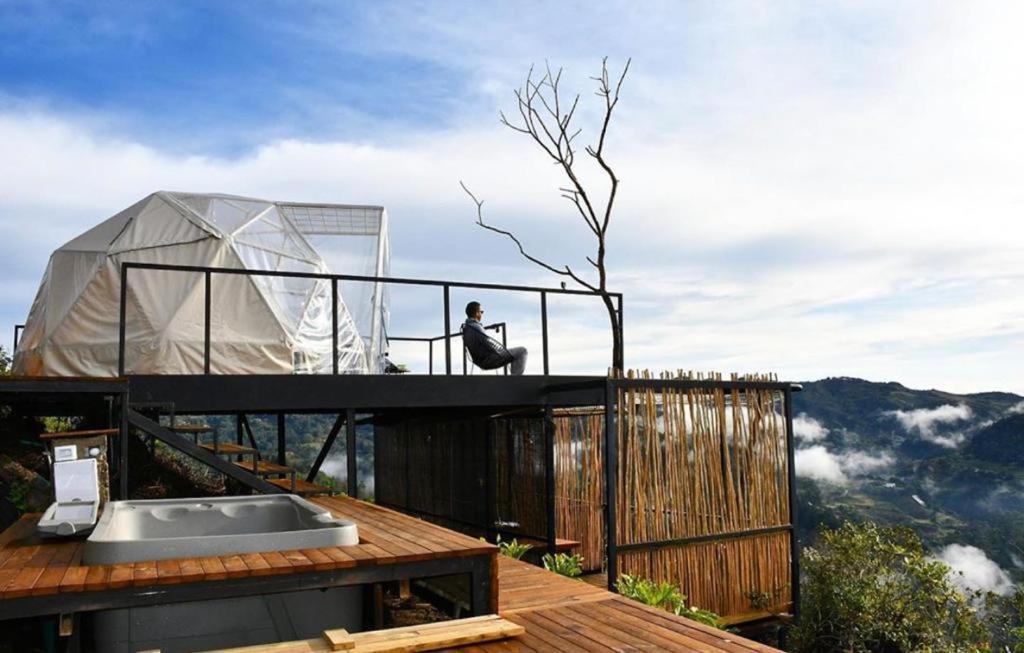 Glamping La Montana Sagrada Hotel Medellín Buitenkant foto
